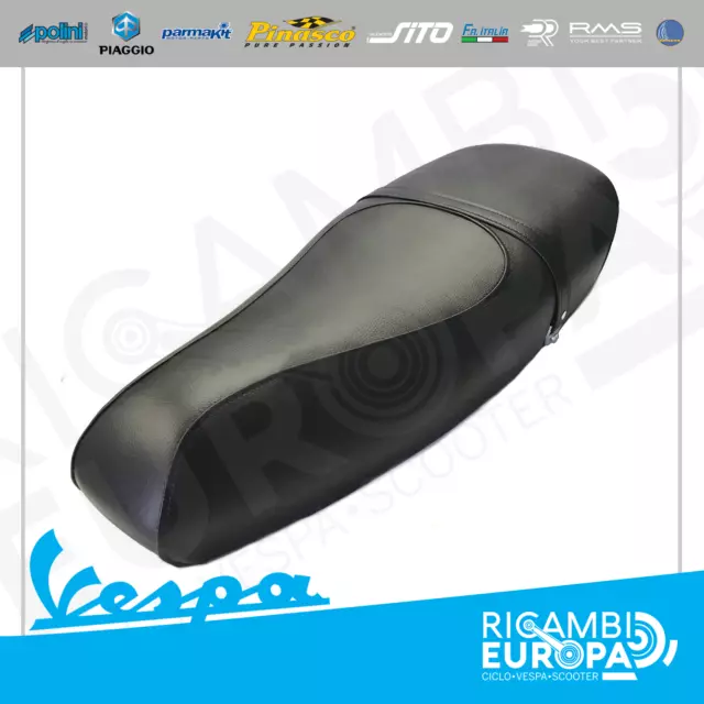 Sella Sedile Sellone Vespa Px 125 150 200 Tipo Nera Elite