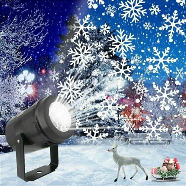 Schneeflocke lampe Dekorations werkzeuge Weihnachts licht LED-Laser projektor