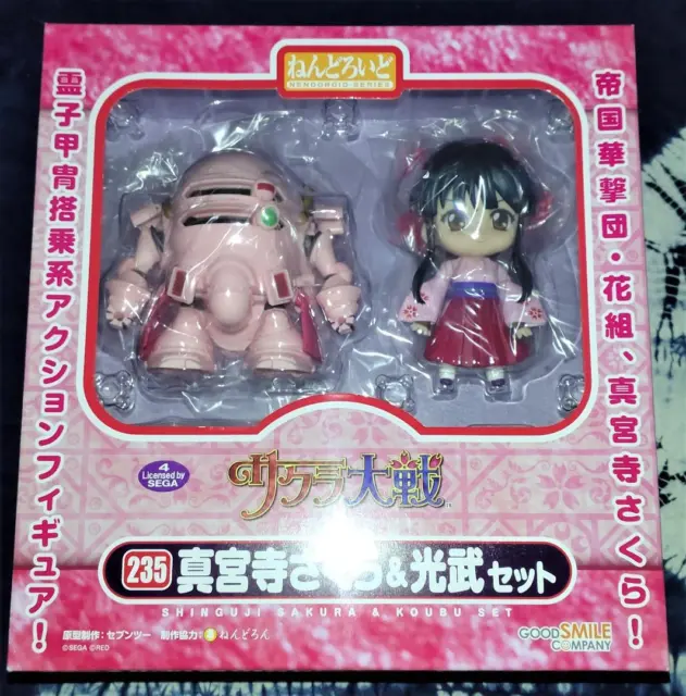 Nendoroid Sakura Wars Shinguji Sakura & Koubu Set  Figure 235 Good Smile Company