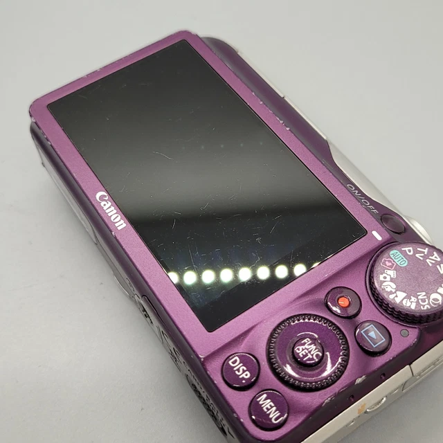 Canon PowerShot SX220 HS 12,1 megapixel fotocamera digitale compatta viola testata 19