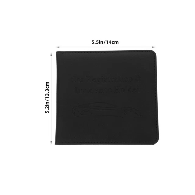 CAR REGISTRATION HOLDER Insurance Card Driver's License Case and £10.15 ...