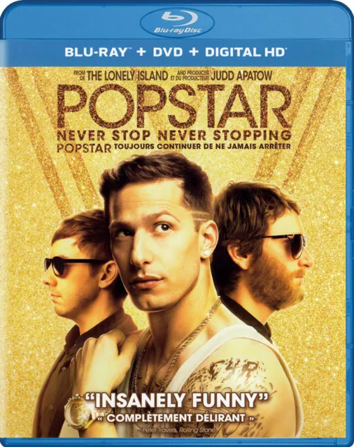 Pop Star: Never Stop Never Arrêt (Blu-Ray + Neuf Bleu