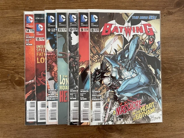 Lot Of 7 Batwing DC Comic Books # 8 9 10 11 12 13 14 NM Batman Gotham Joker J940 6