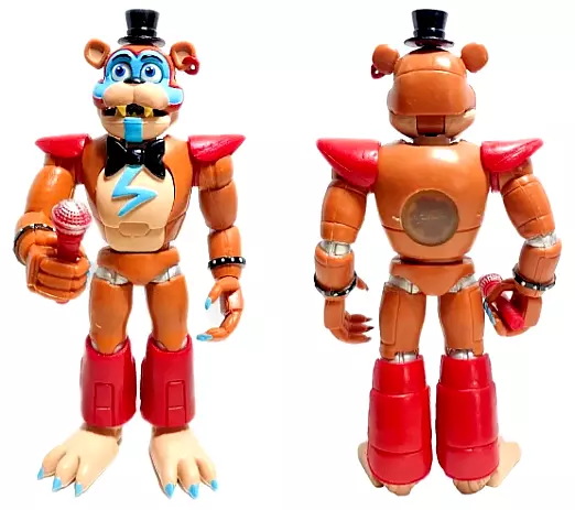 mexican ANIMATRONIC FREDDY FAZBEAR action figure 8 FNAF five