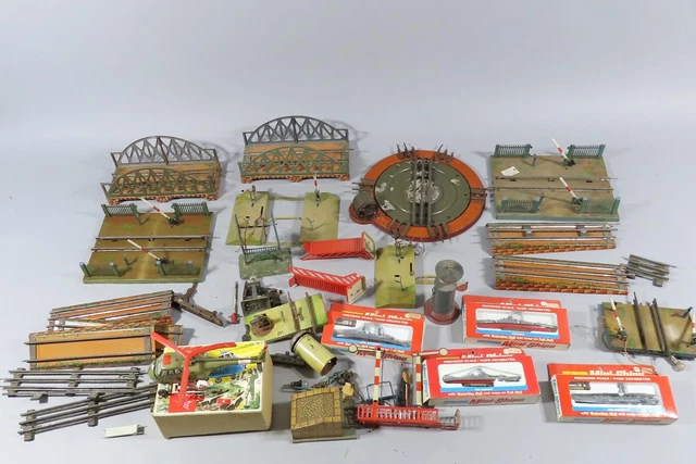 Märklin Kibri Bing Spur 0 Eisenbahnzubehör Blech 1930er Jahre (K 119958)