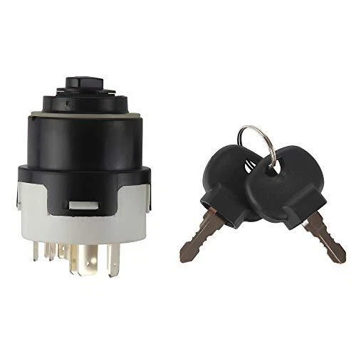 MDY 701-45500 85804674 50988 JCB Ignition Switch 4 Position 7 Terminal 2 Keys...