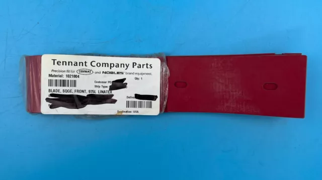 Tennant Red Gum Front Squeegee - #1021804