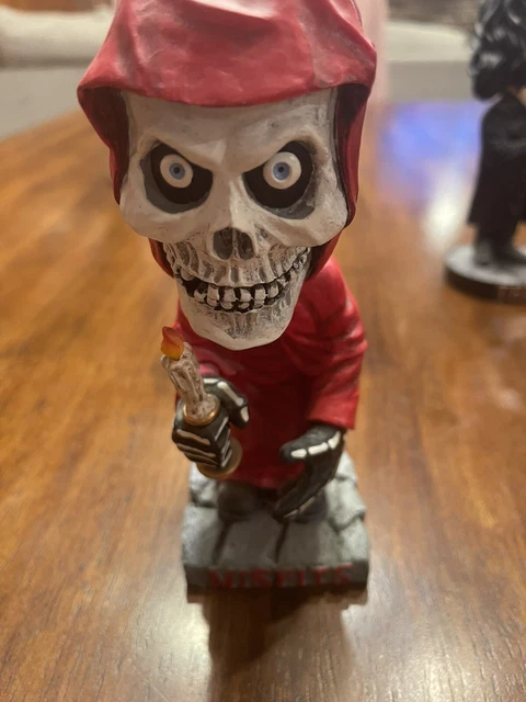 NECA Cyclopian Music Misfits Crimson Ghost Head Knockers Bobble Head 2002