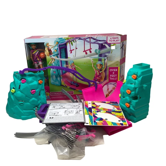 Barbie extreme sales sports playset