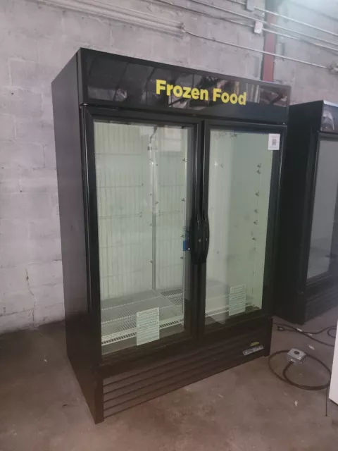 2023 True - GDM-49F-HC~TSL01 - Two Door Freezer Merchandiser USED