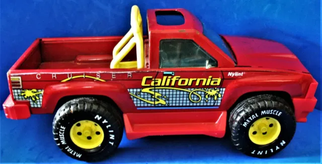 1990s Metal Muscle California Cruiser Toy Truck Marked Nylint