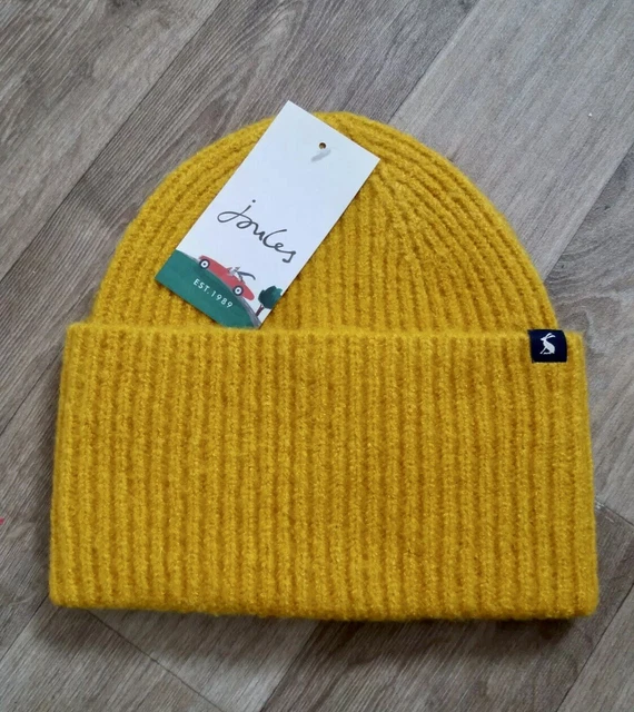 Joules mustard hat online