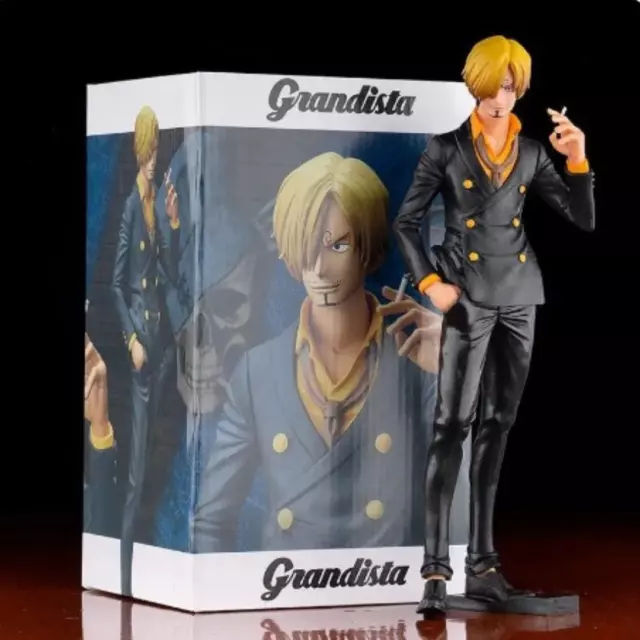 Anime One Piece Vinsmoke Sanji GLITTER & BRAVE Action Figure Toy Gift desk  decor