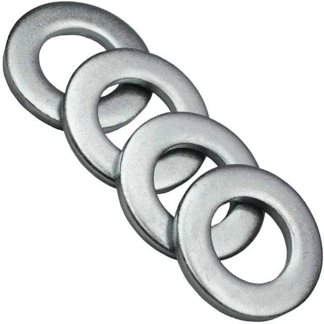 Form A Flat Washers Zinc Steel Premium Metal Washer DIN 125 Durable Connection E