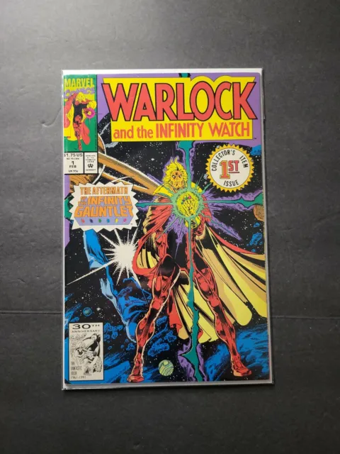 Warlock and the Infinity Watch #1.  (Feb 1992, Marvel)