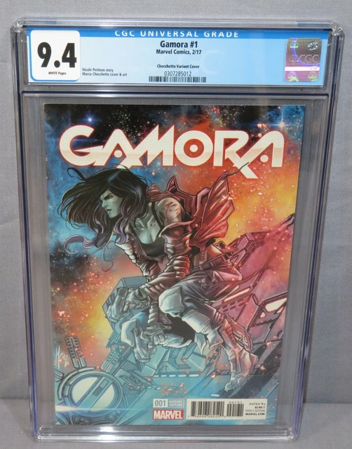 GAMORA #1 (Marco Checchetto 1:25 Variant Cover) CGC 9.4 NM Marvel Comics 2017