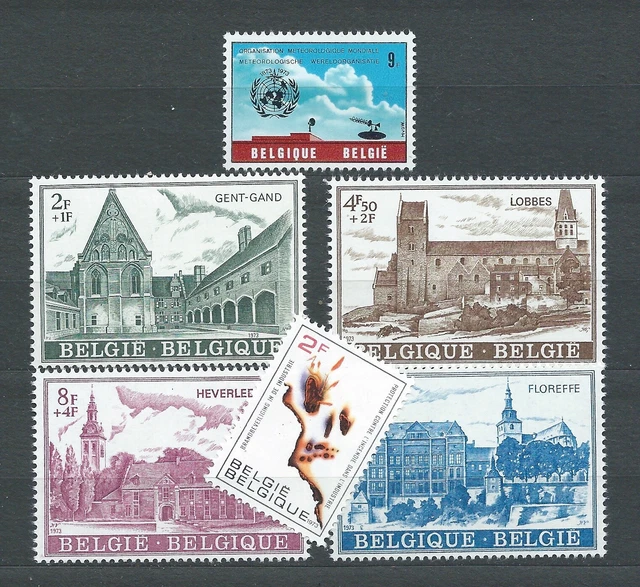 BELGIË BELGIQUE - 1973 YT 1650 à 1655 - TIMBRES NEUFS** MNH LUXE