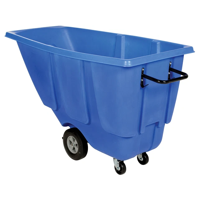 Vestil, .5 CU YD LD Tilt Truck .45K Blue, Capacity 450 lb, Color Blue, Model#