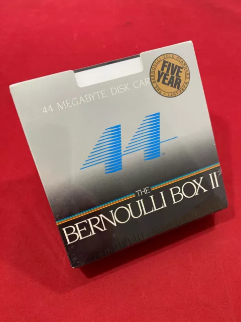 NEW Iomega 44MB Disk Cartridge 5.25 inch Bernoulli Box 2, 3pack
