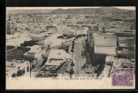 CPA AK MAROC TAOURIRT Vue partielle du camp militaire et la village