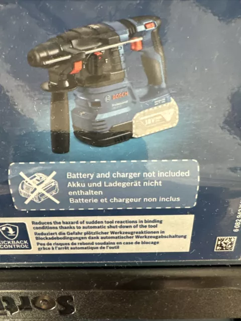 Bosch Professional GBH 18V-22 Cordless In L-boxx ..Brandnew Sds Drill..