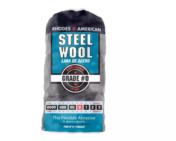 Fine Grade #0 Steel Wool (12-Pad)