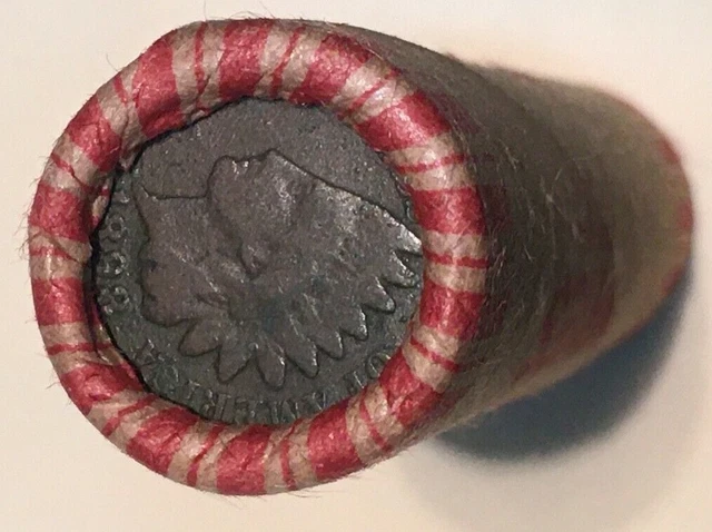 Indian Head End / Wheat Rolls Unsearched Cents US Coins P D S Pennies