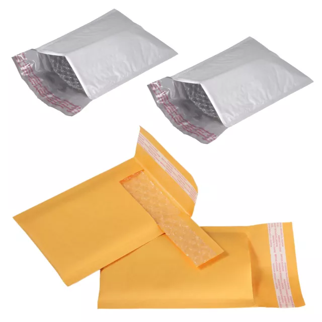 Enveloppes Bulles Sacs Pochettes d'expédition Kraft (75 - 130mm) x (150 - 205mm)