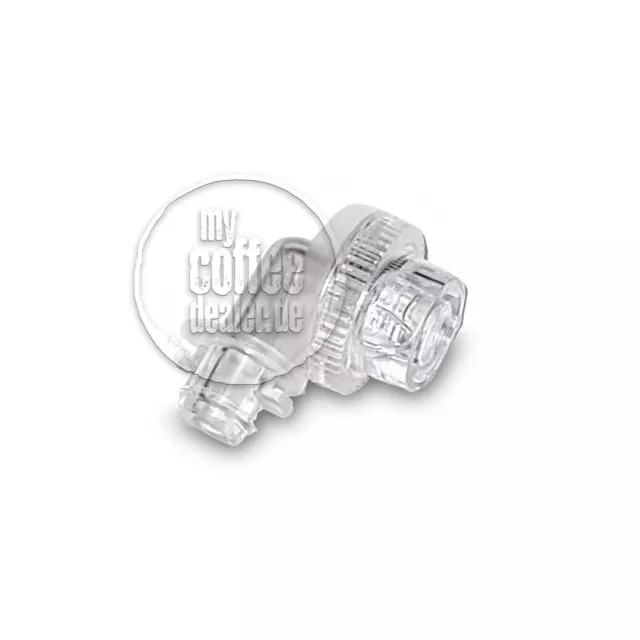 Jura E-Teil Milchauslauf transparent L-Form