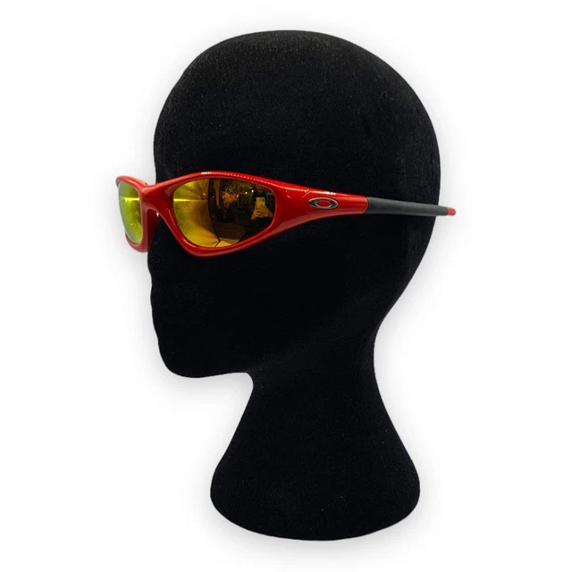 Oakley 1995 Straight Jacket Red Vintage Sunglasses Rare Sunglasses Collection