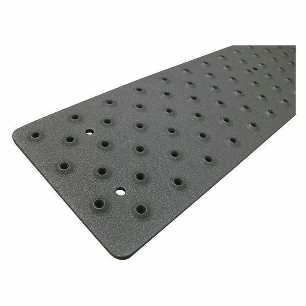 HANDI TREADS Stair Nosing, Black, 36" W, 3-3/4" D NST103736BK0