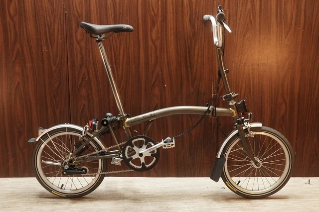 BROMPTON M3L RAW 16 Inch Folding Bike 3 Speed 2009 £1,479.43