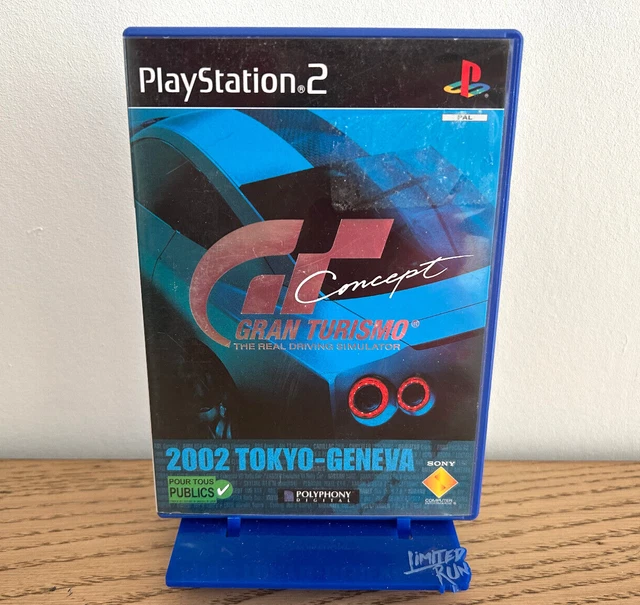 Gran Turismo Concept 2002 Tokyo-Geneva (platinum) PS2 | Jeux Ps2 Occasion | retrogaming