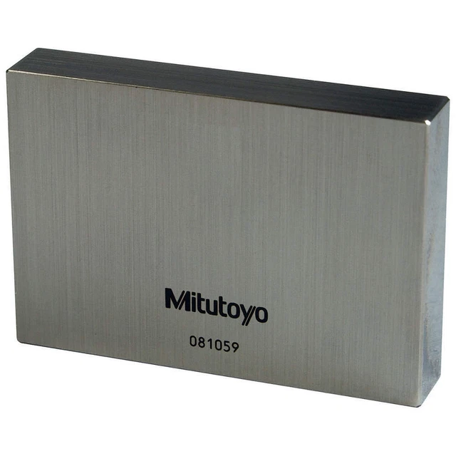 MITUTOYO 611681-531 Gage Block,15/16 in. L,Rectangular