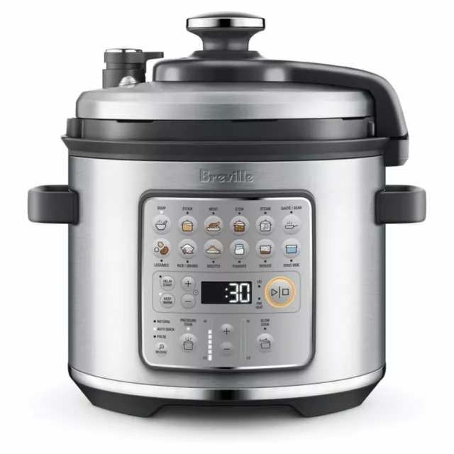 NEW Breville The Fast Slow GO Multicooker BPR680BSS