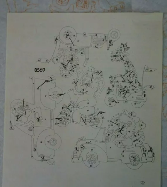 Recortes de imagen para pintar bordados líquidos tri-Chem animales de circo de viaje