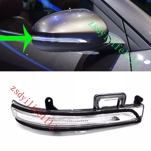 1x For Hyundai Tucson 2015-2019 Front Right RH Rearview Mirror Signal Light Lamp