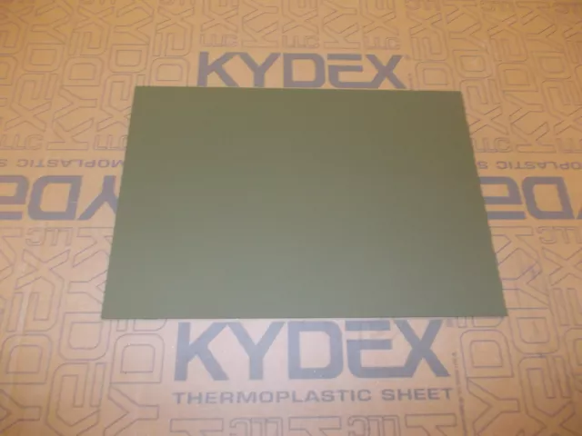 1,5 mm KYDEX T feuille 297 mm X 210 mmP-1 cellules ciliées vert olive terb gaine étui