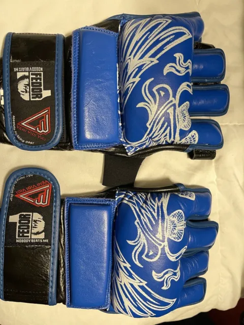 Fedor Emelianenko Warbird Mma gloves! RARE! Pride, UFC, Bellator Russia