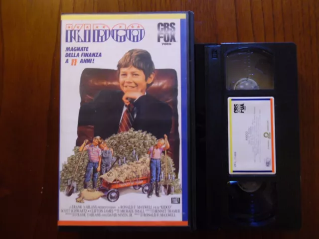 Kidco (Scott Schwartz, Clifton James) - VHS ed. Cbs Fox rara