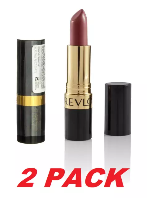 Revlon Super Lustrous Lipstick with Vitamin E & Avocado Oil 610 Gold Pearl (2PK)