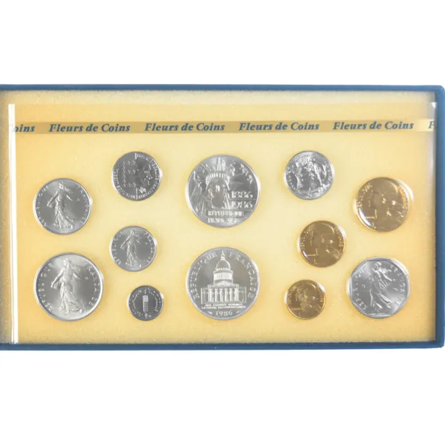 [#1181218] Monnaie, France, Coffret, 1986, Paris, Set francs., FDC, Gadoury:page 2