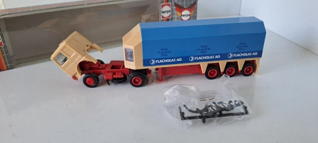 HERPA - CAMION avec remorque 2 essieux WANDT-JOHANNITER – MAN TGX XLX