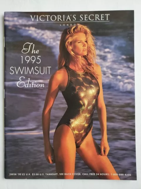 #2 1995 SWIMSUIT Victoria's Secret Catalog ELLE Macpherson Yasmeen Ghauri RARE