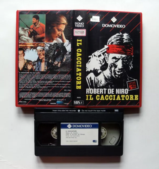 Vhs Il Cacciatore (1978) Robert De Niro - Meryl Streep - Domovideo - Ex Noleggio