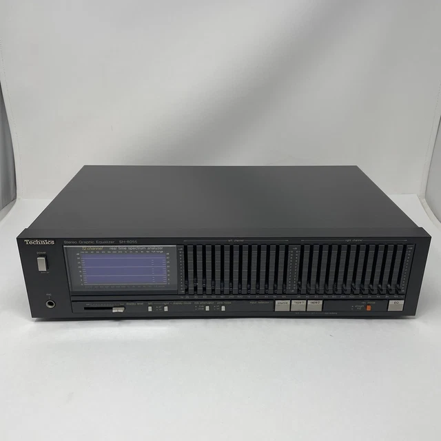 TECHNICS SH8055 STEREO Graphic Equalizer Spectrum Analyzer Pink Noise