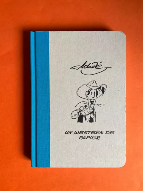 Achdé Lucky Luke Un Western De Papier  Croquis + Ex-Libris Signé Etat Neuf