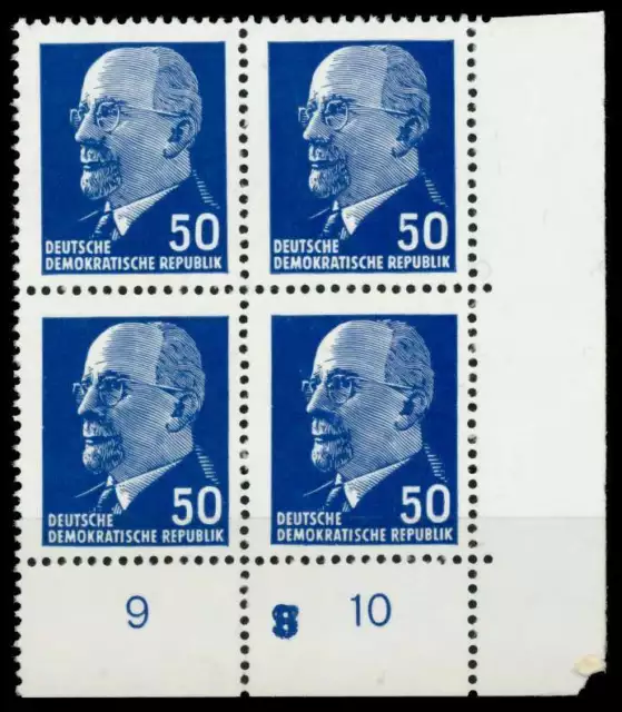 DDR DS WALTER ULBRICHT Nr 937bXyII+I UR3 DKZ postfrisch X8D7BAA