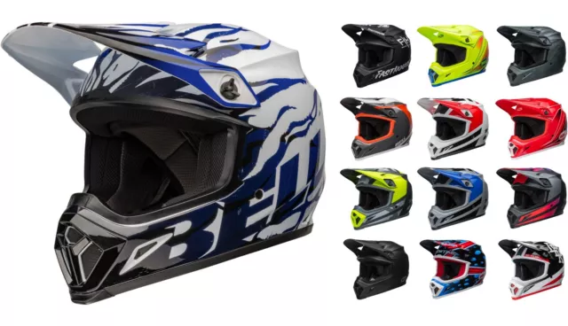 BELL MX-9 Mips 2024 Adult Motocross Off Road Motorbike/Motorcycle 22.06 Helmet