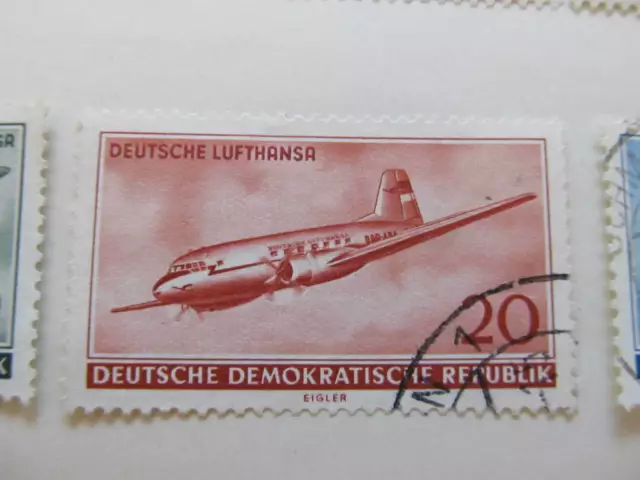 DDR Germany Democratic Republic 1956 20pf fine used stamp A11P8F199